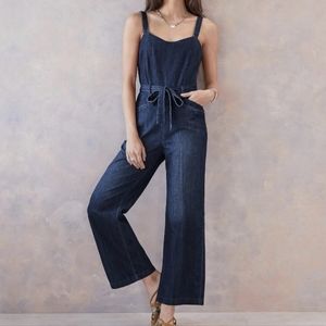 PAIGE – Emma Denim Jumpsuit SWEENEY